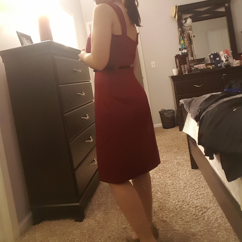 Red dress cocktail from limited