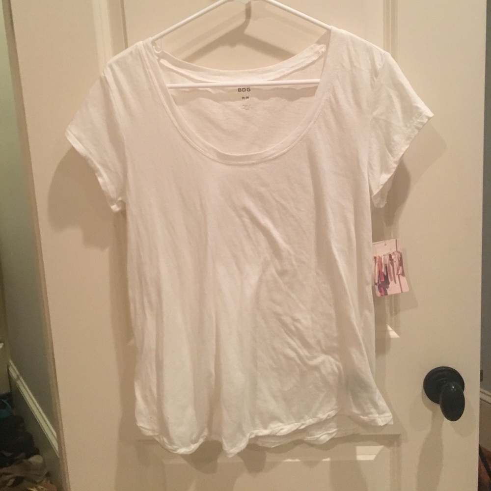 BDG Basic White Tee