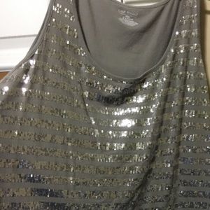 Lane Bryant sequined tank