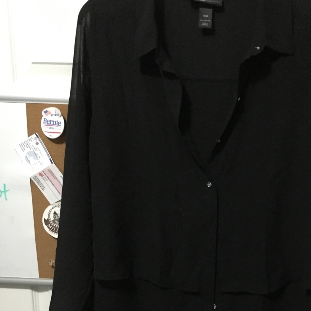 Lane Bryant chiffon blouse