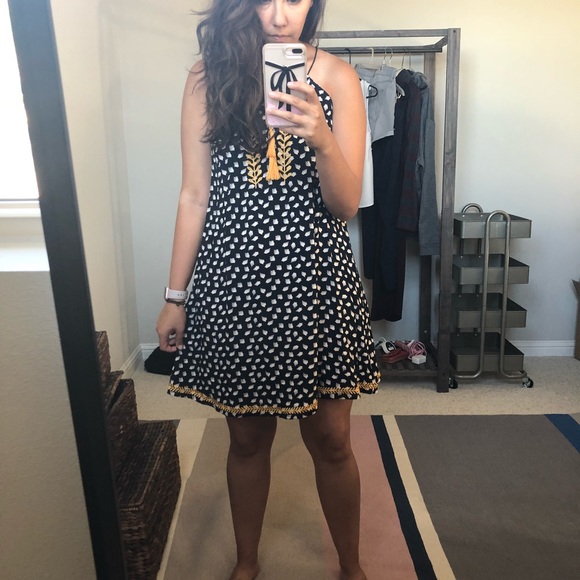 THML - print halter day dress - Picture 7 of 8