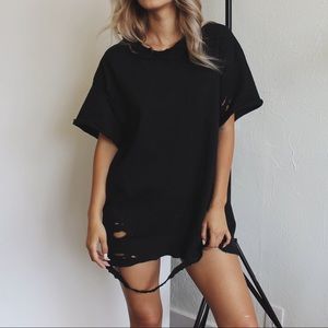 Revolt Society Distressed Tee's