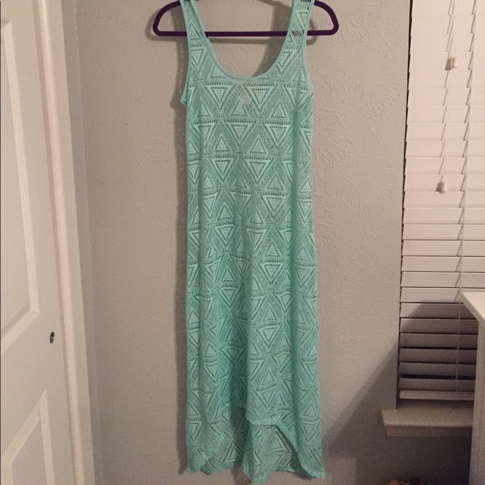 Sheer Geo Dress