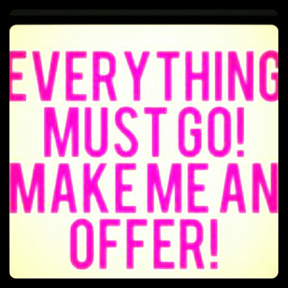 Posh closet clearance