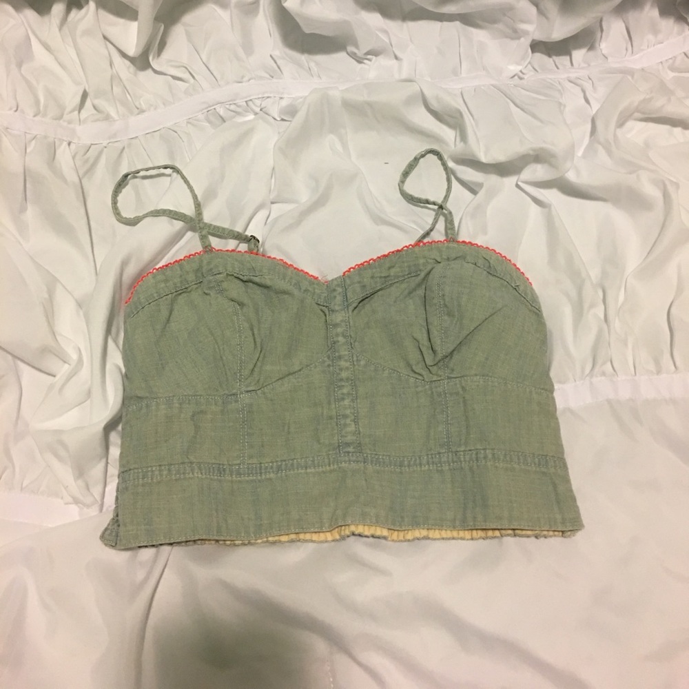 Jean Crop top from American Eagle