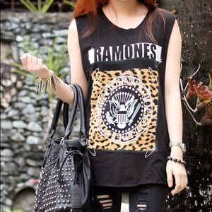 Forever 21 Ramones Band Tee/Muscle Tee