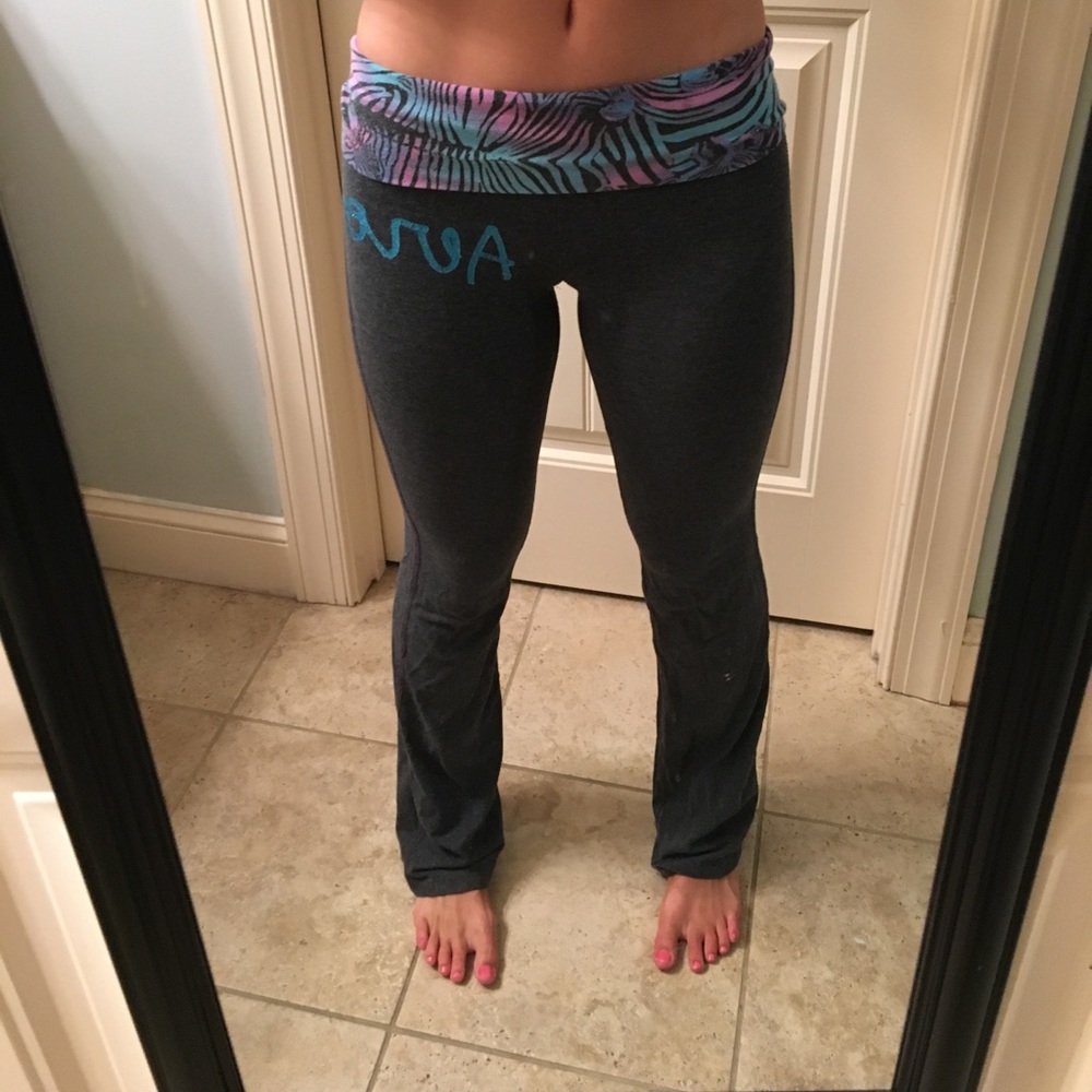 Grey Aeropostale Yoga Pants