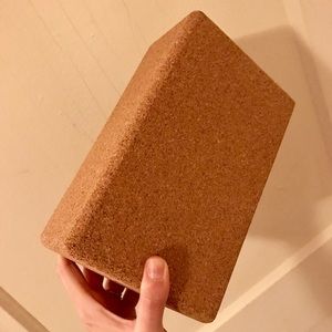 Natural Wellness Cork Yoga Block