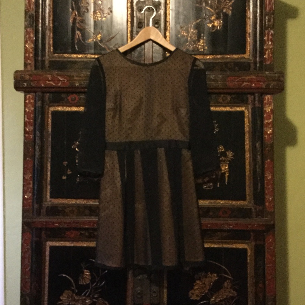 Brand new, H&M unworn black chiffon dress