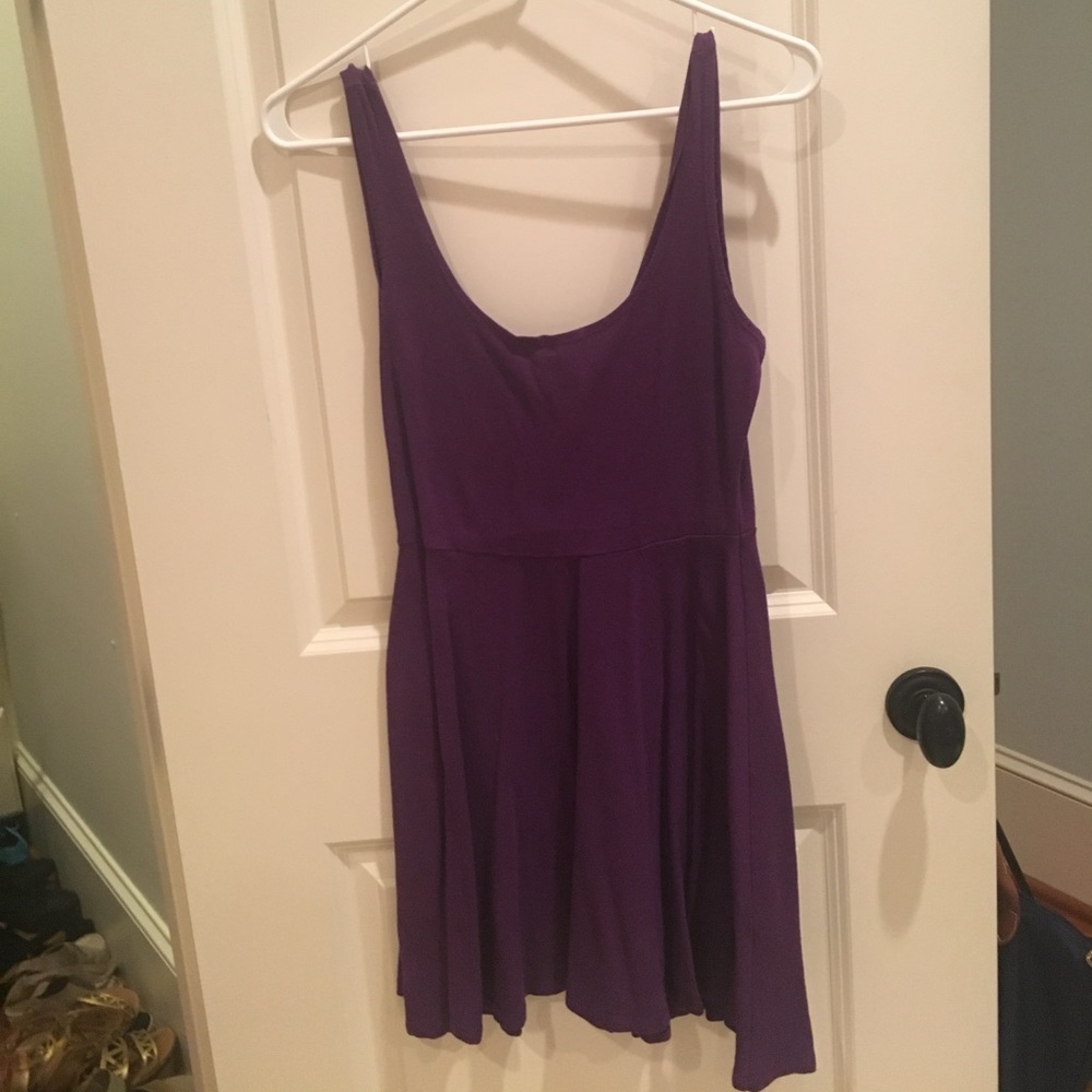 Basic purple dress!