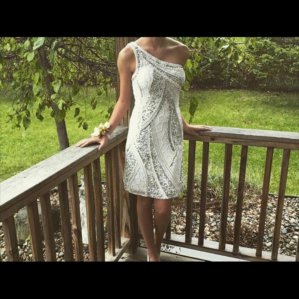 White Homecoming Dress