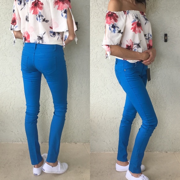 Blue Denim Pants - Picture 2 of 3