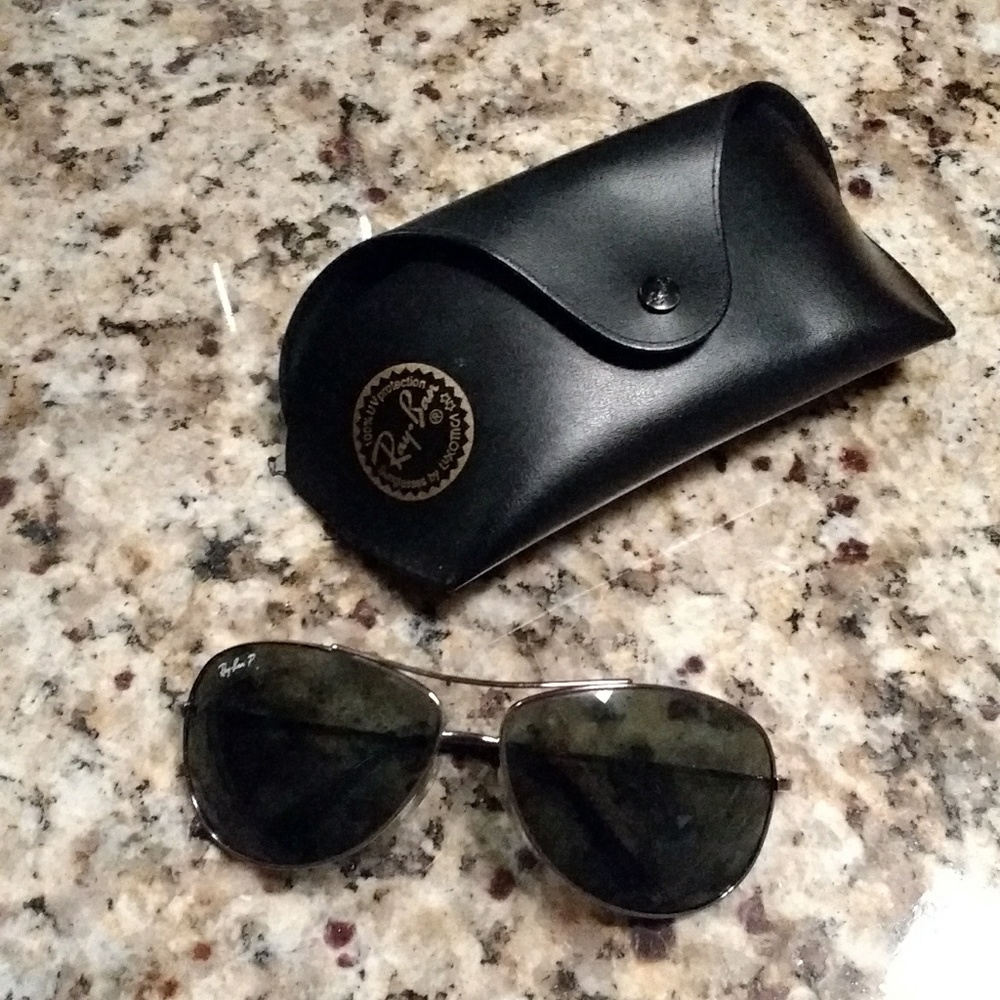 Ray-Ban polarized aviators