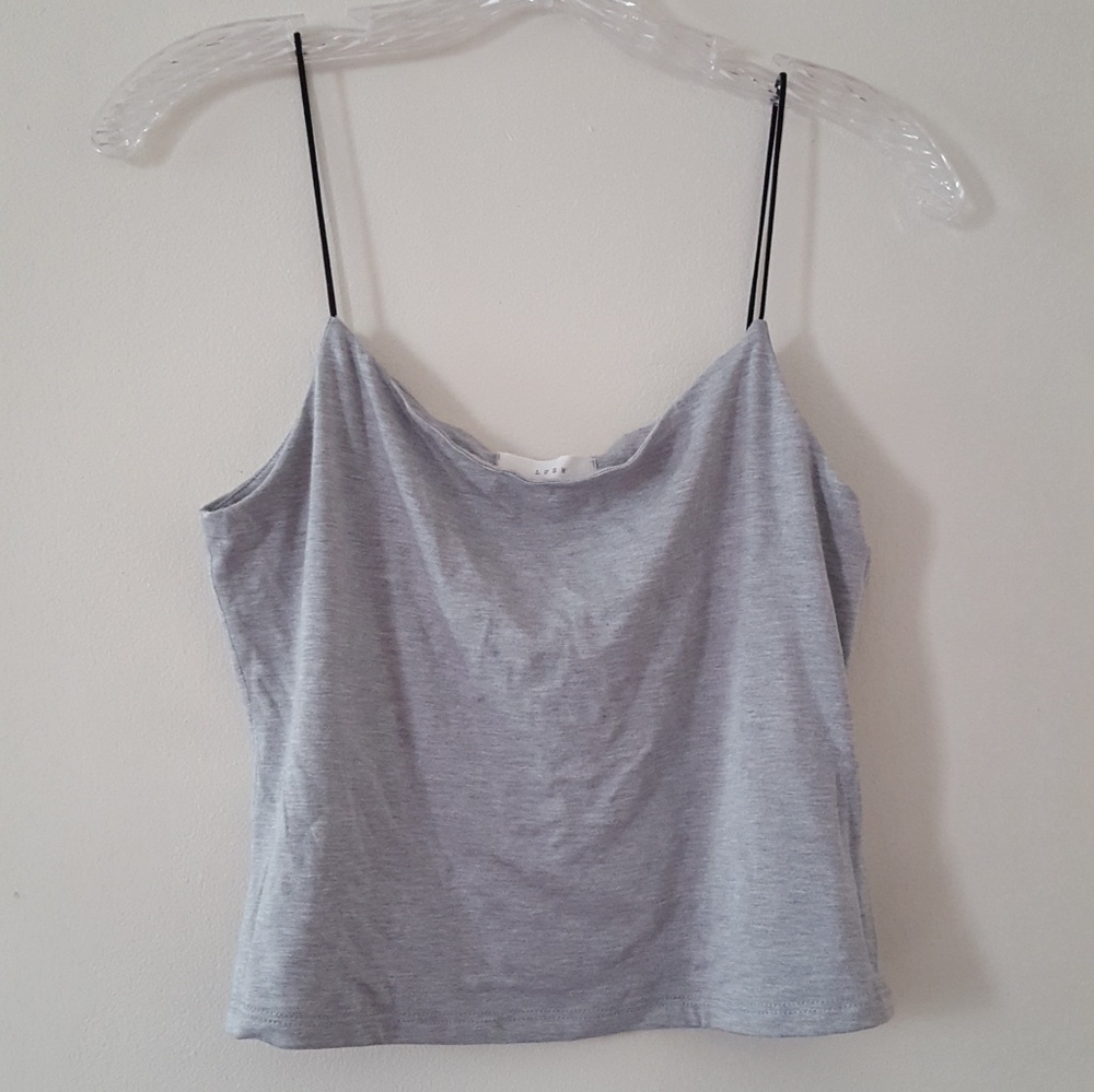 NWT LUSH Light Gray Tank