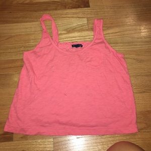 Crop top tank top