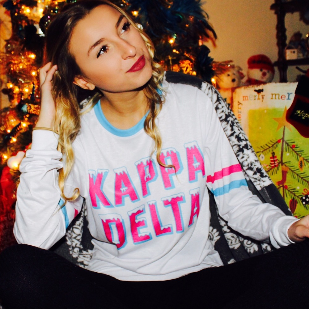 Kappa Delta winter long sleeved top