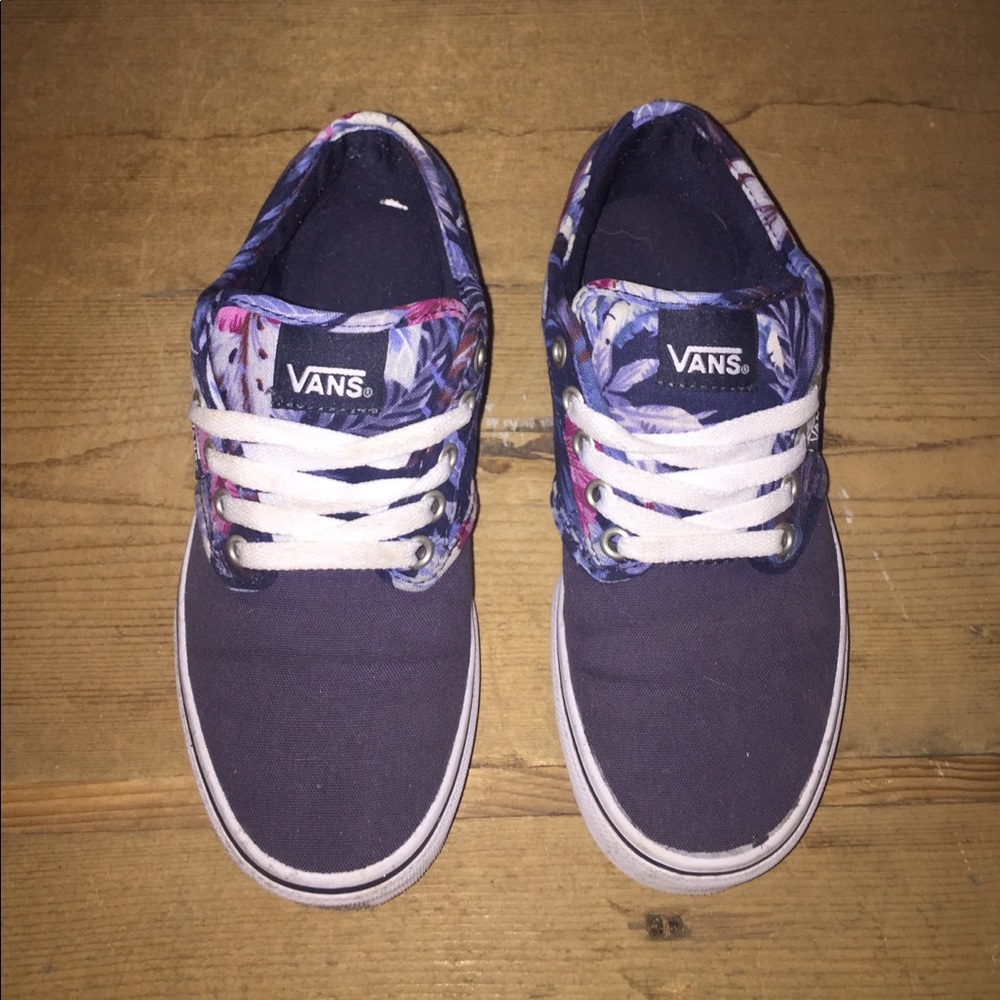 Floral Purple Vans