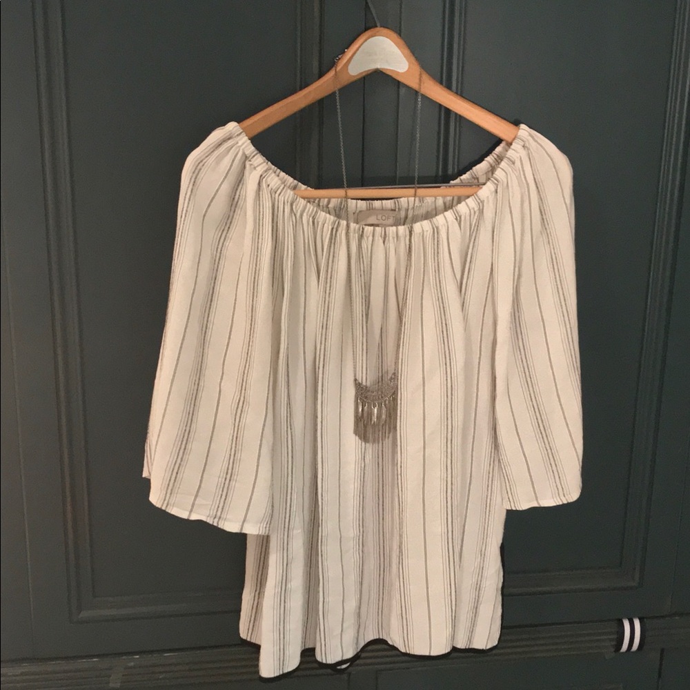 LOFT Off The Shoulder Top