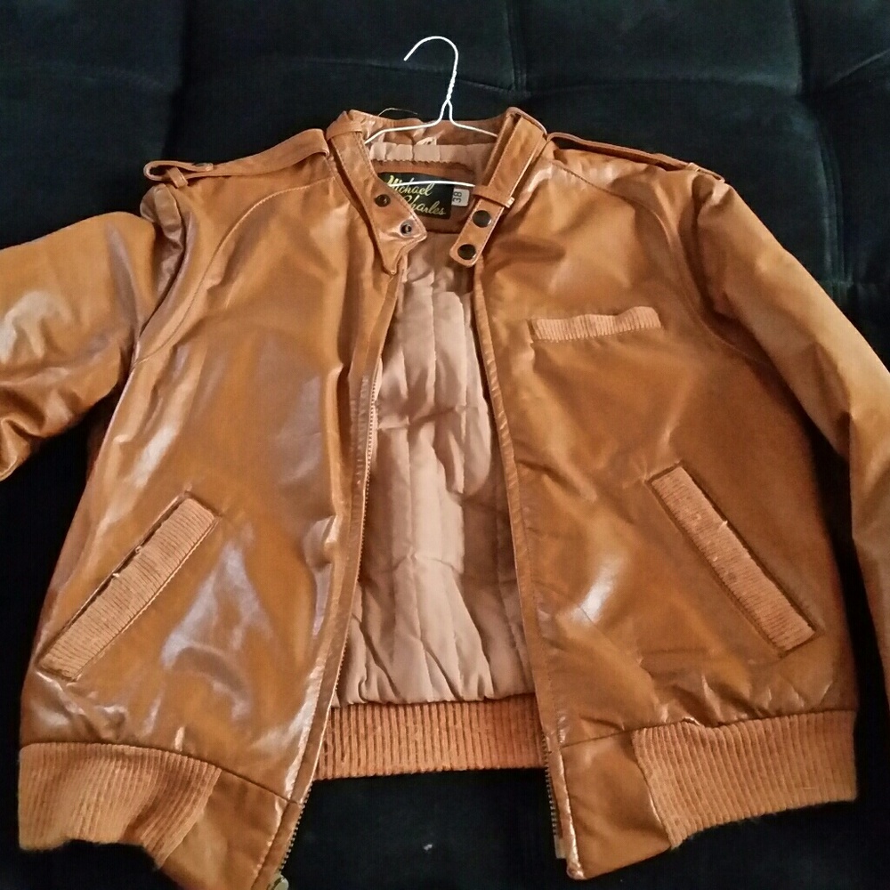 Vintage leather jacket