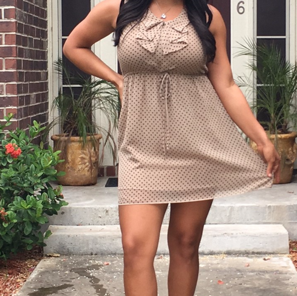 FUN & FLIRTY MEDIUM POLKA DOT DRESS - Picture 1 of 2