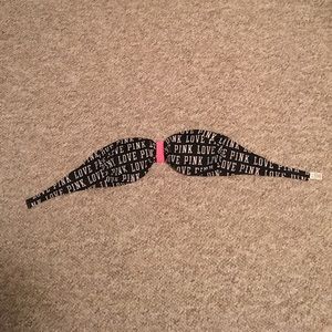 VS Pink strapless bikini top