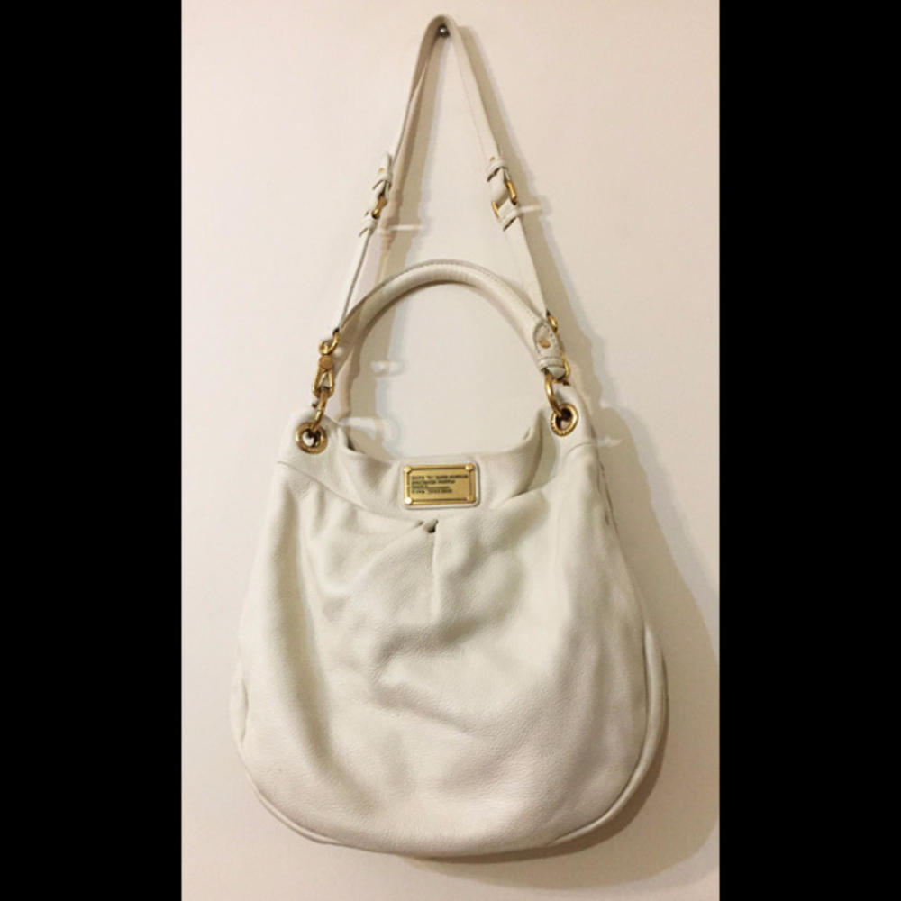 Marc by Marc Jacobs IVORY Classic Q Hillier Hobo💕