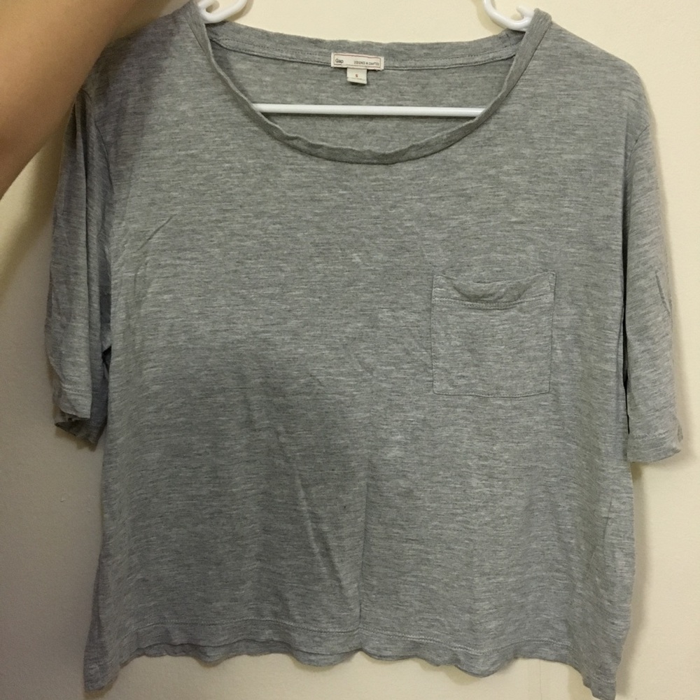 Grey short sleeves