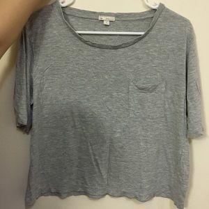 Grey short sleeves
