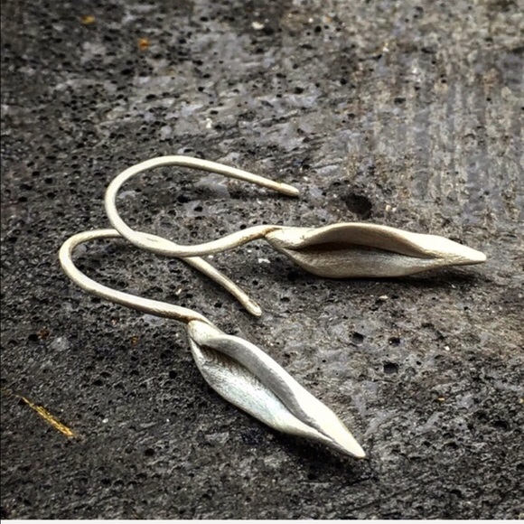 Matana Jewelry Matana Sterling Silver Organic Formed Earrings