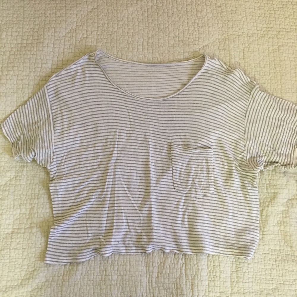 American Apparel stripe short sleeves