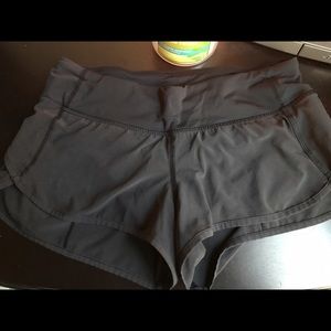 Lululemon speed shorts