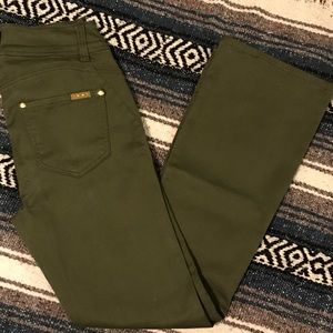 IMAN army green pants