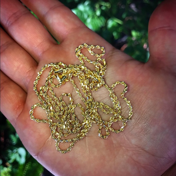 10k gold rope