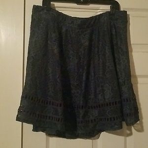 Blue Lace skirt