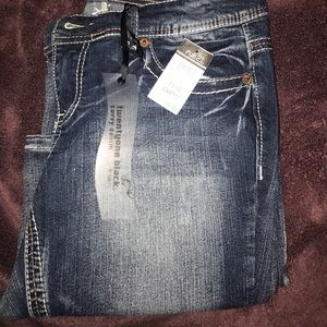 NWT Rue21 black curvy jeans size 11/12 regular