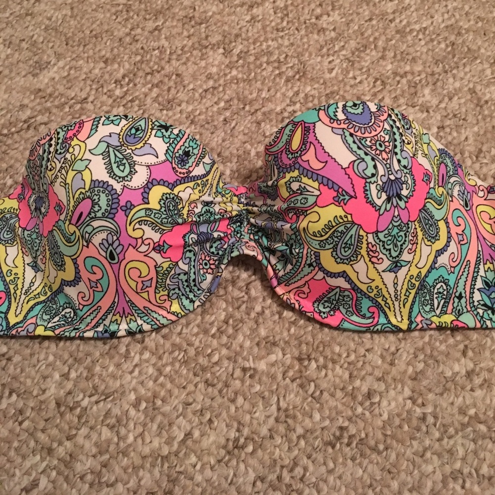 VS strapless bikini top