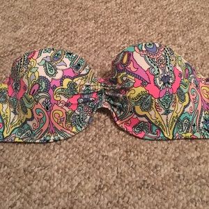 VS strapless bikini top
