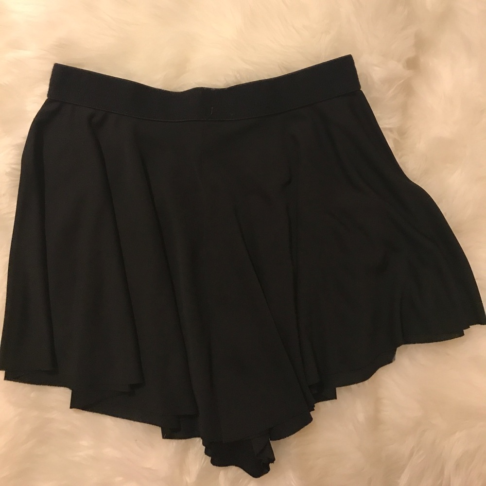 Flowy Black Shorts