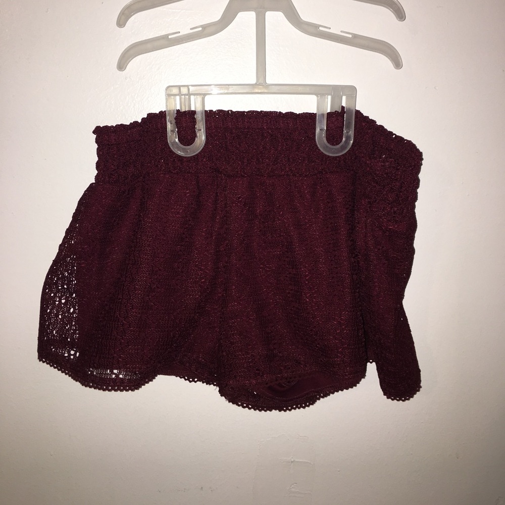 Lace shorts