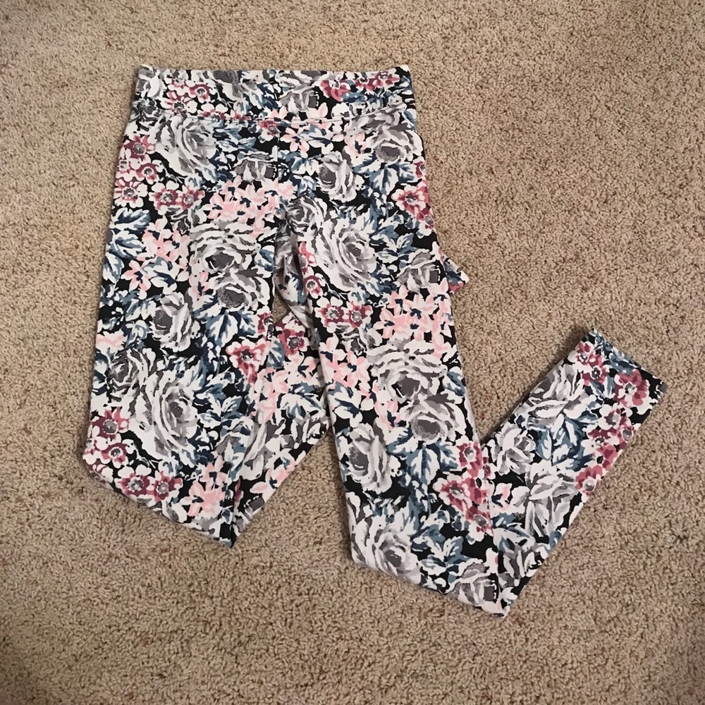 floral print leggings