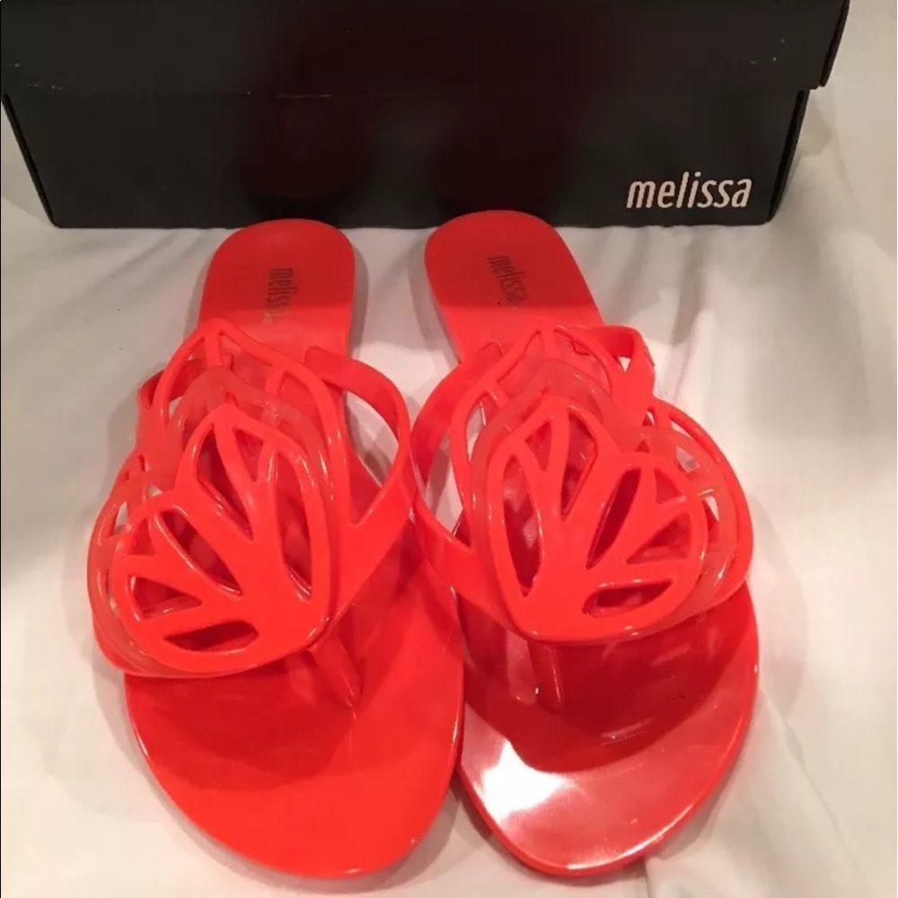 NEW MELISSA NEW FLY AD-LR CORAL FLUOR
WITH DUSTBAG