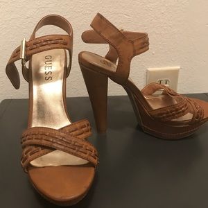 Platform heels from Guess