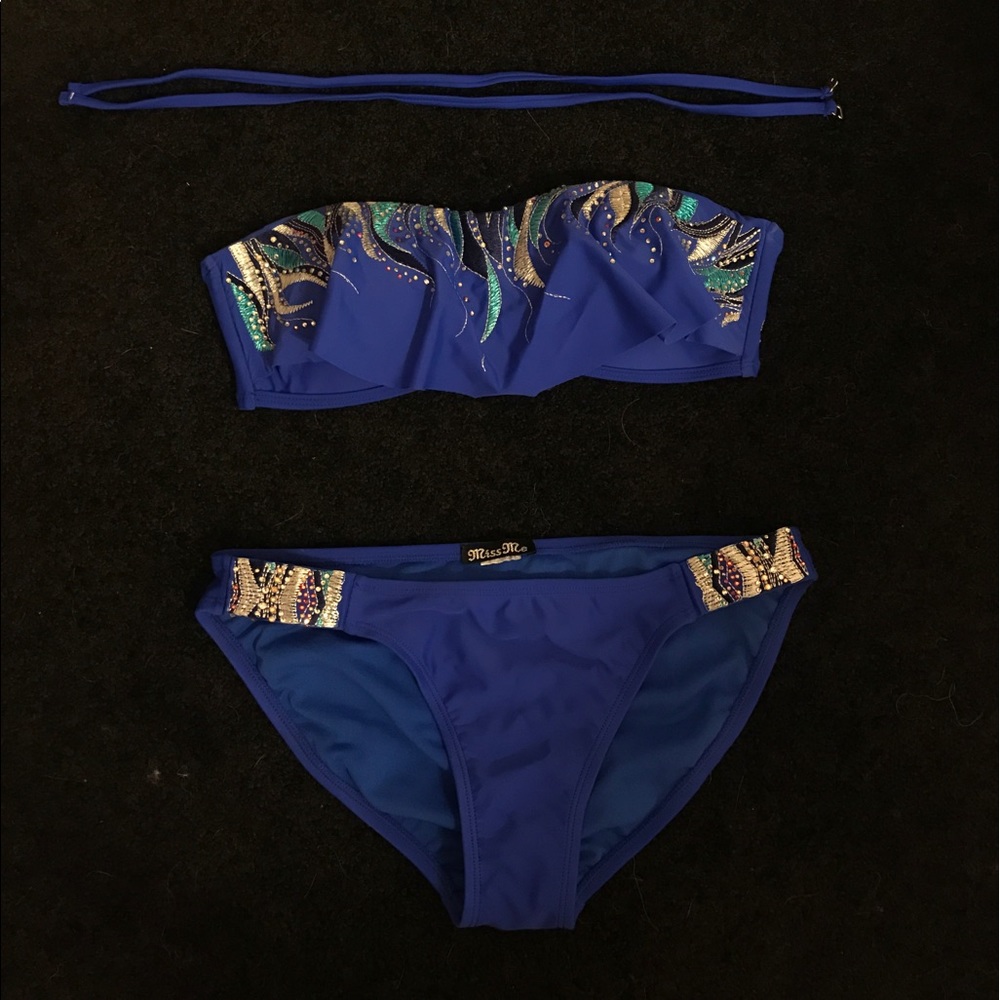 Miss Me two piece swim suit