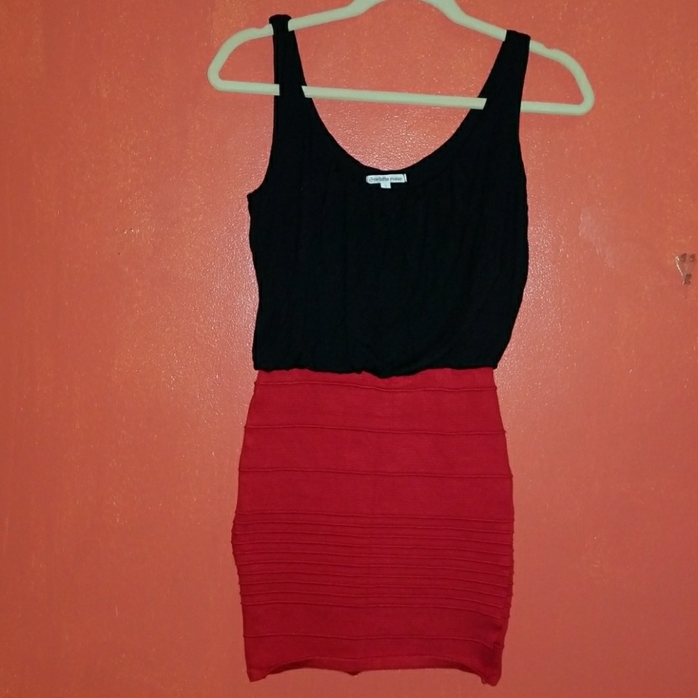 Basic Black & Red dress