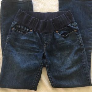 GAP 1969 Maternity Dark Skinny Jeans