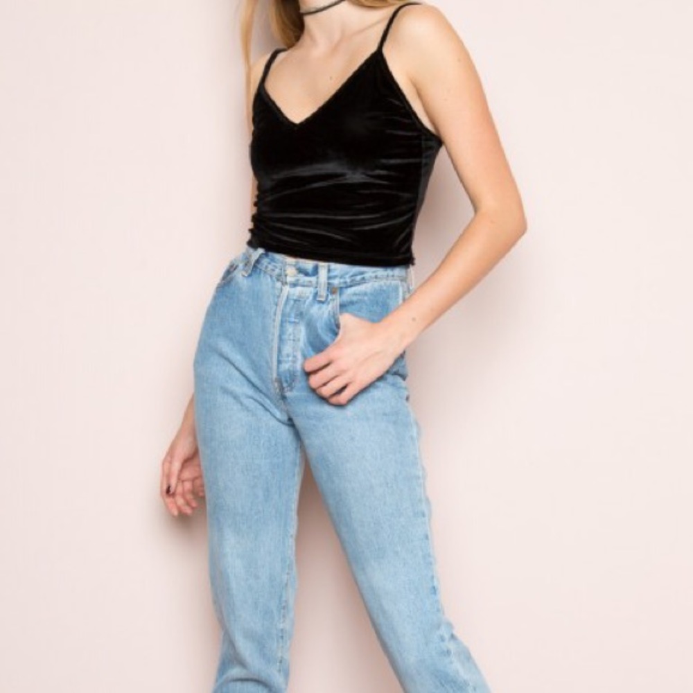 Brandy Joanne Velvet Top