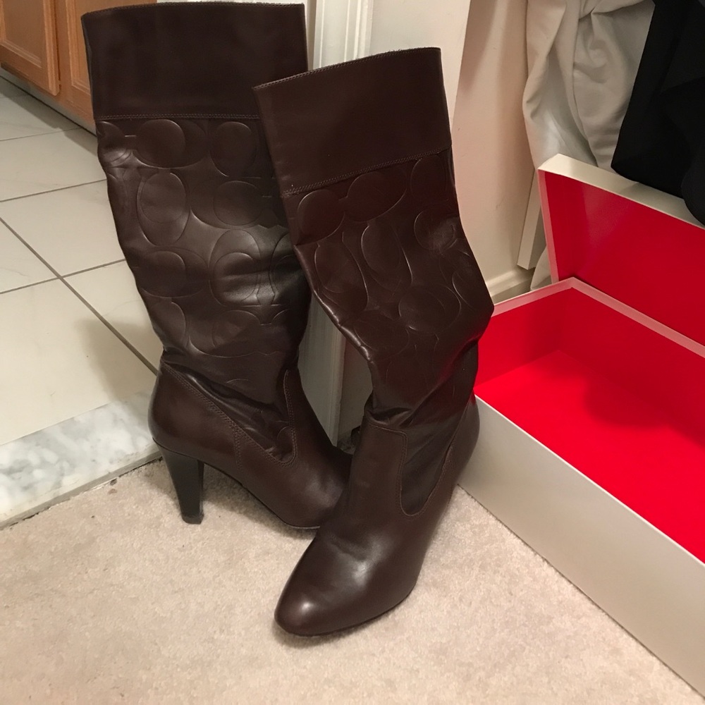 Coach Leather boots