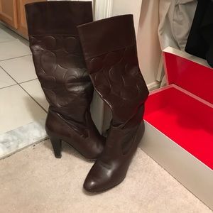 Coach Leather boots
