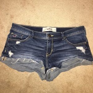 Hollister Distressed Denim Shorts