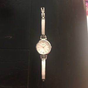 Fossil watch. White.
